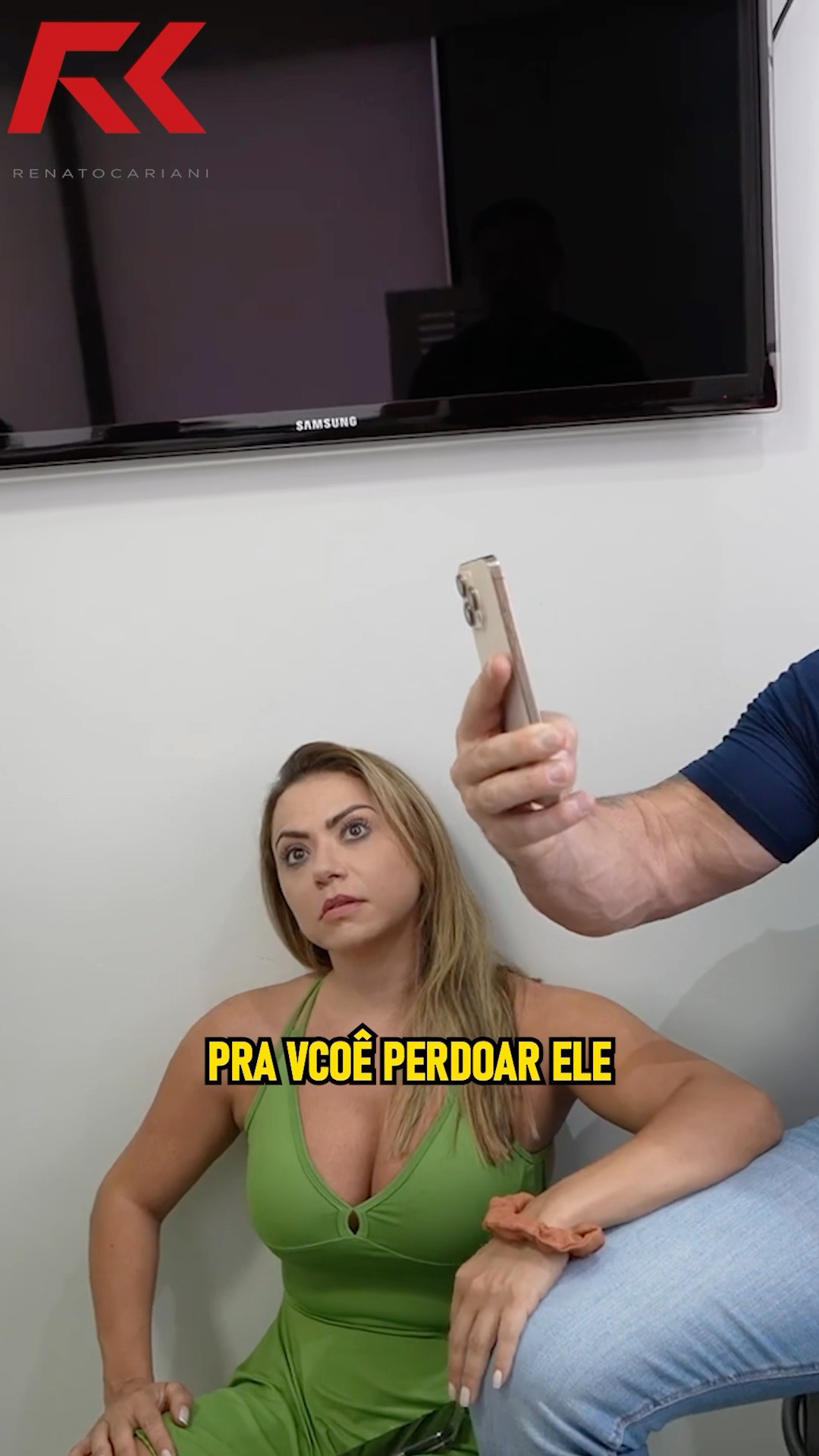 SÓ ASSIM PARA A TATI PERDOAR O BALESTRIN! #taticariani #juliobalestrin #toguro #perdão #amizade