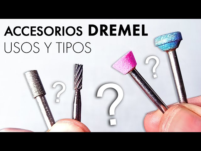 Cómo USAR los ACCESORIOS para DREMEL ✓ (y MULTIHERRAMIENTAS) ¿Para Que  Sirven?¿Color Verde, Rosa? 