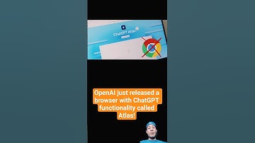 #openai just released an #ai #web #browser with #chatgpt functionality called #atlas which does this