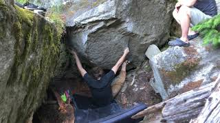 He-Man V8 - Elbow Lake Boulders, Elbow Lake, Bc