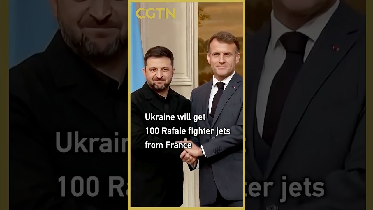Ukraine to get 100 Rafale fighter jets from France
