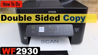 Epson WorkForce WF-2930 Printer 2 - Sided Copy.