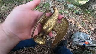 Metal Detecting For Civil War Relics & Searching For Soldier Positions, Silver!!