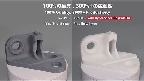 “通常モード造形速度比5倍！”Raise3D・Hyper FFF™高速化「アップグレードキット」