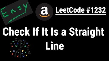 Check If It Is a Straight Line with Python, JavaScript, Java and C++ - LeetCode #1232