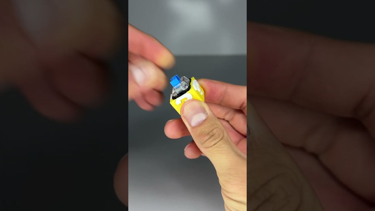 3D Printed Mario Block Keyboard Switch Fidget