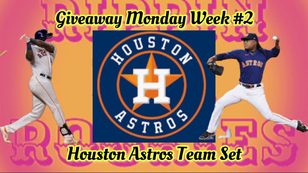 Giveaway Monday Week 2!! Houston Astros Team Set!! YouTube