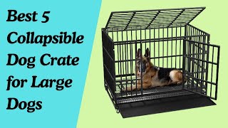 Best 5 Collapsible Dog Crate 2024? Top Best 5 Collapsible Dog Crate for Dogs review. [Buying Guide]