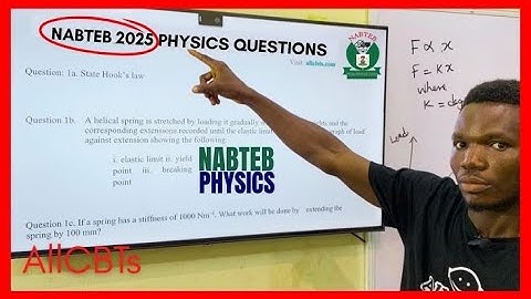 40 Physics NABTEB 2025 Questions | Solved & Explained Clearly!