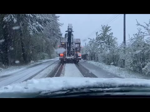 Видео: Уширение под Лесохозяйственную дорогу,1 часть