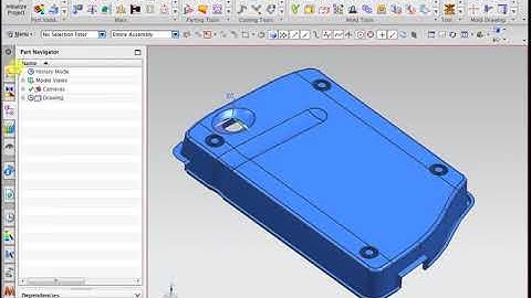 NX Mold Wizard Activity 14 - Extend a sheet body and fix defects (Short Video & No Sound)