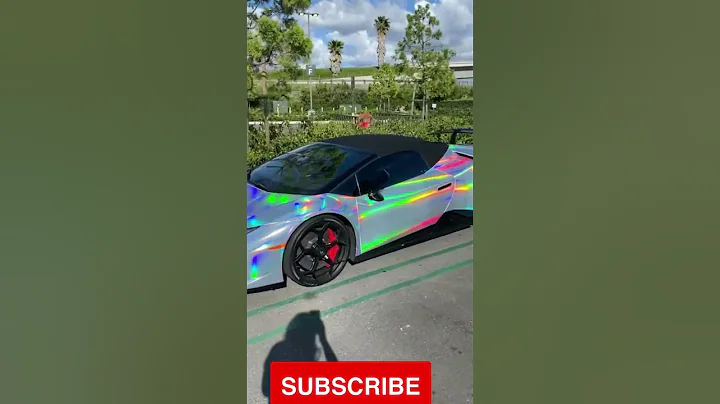 colour changing Lamborghini #shorts #car #shortvideo #lamborghini #viralshorts