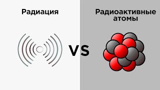 Радиация vs радиоактивные атомы [Veritasium]