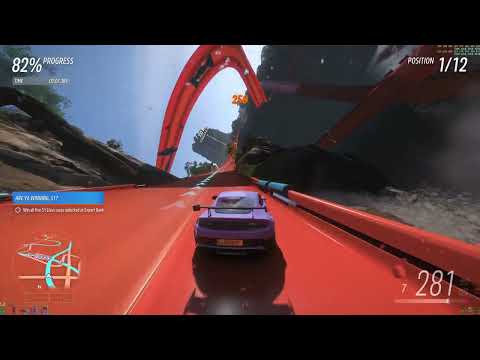 Forza Horizon 5 Race Hot Wheels DLC Nexus Speed Sprint - 4k60 HDR max settings