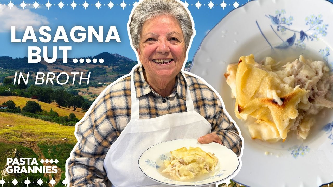 Italians do eat chicken and pasta, here's an example from Molise!