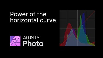 Power of the horizontal curve in Affinity Photo