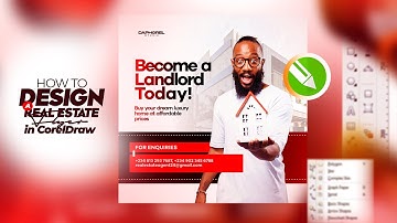 CorelDRAW Social Media Flyer Tutorial - Professional Design for Beginners (Easy!)
