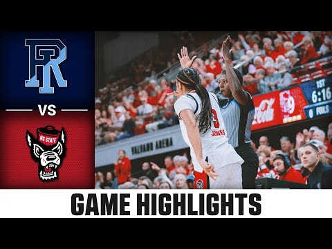 Rhode Island vs. NC State Game Highlights | 2025-26 ACC Women's Basketball