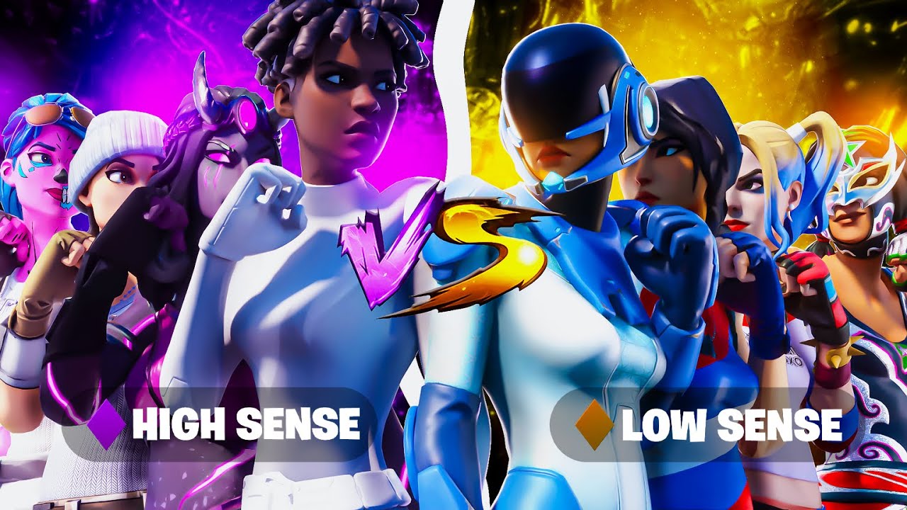 4 HIGH SENS PROS vs 4 LOW SENS PROS! YouTube