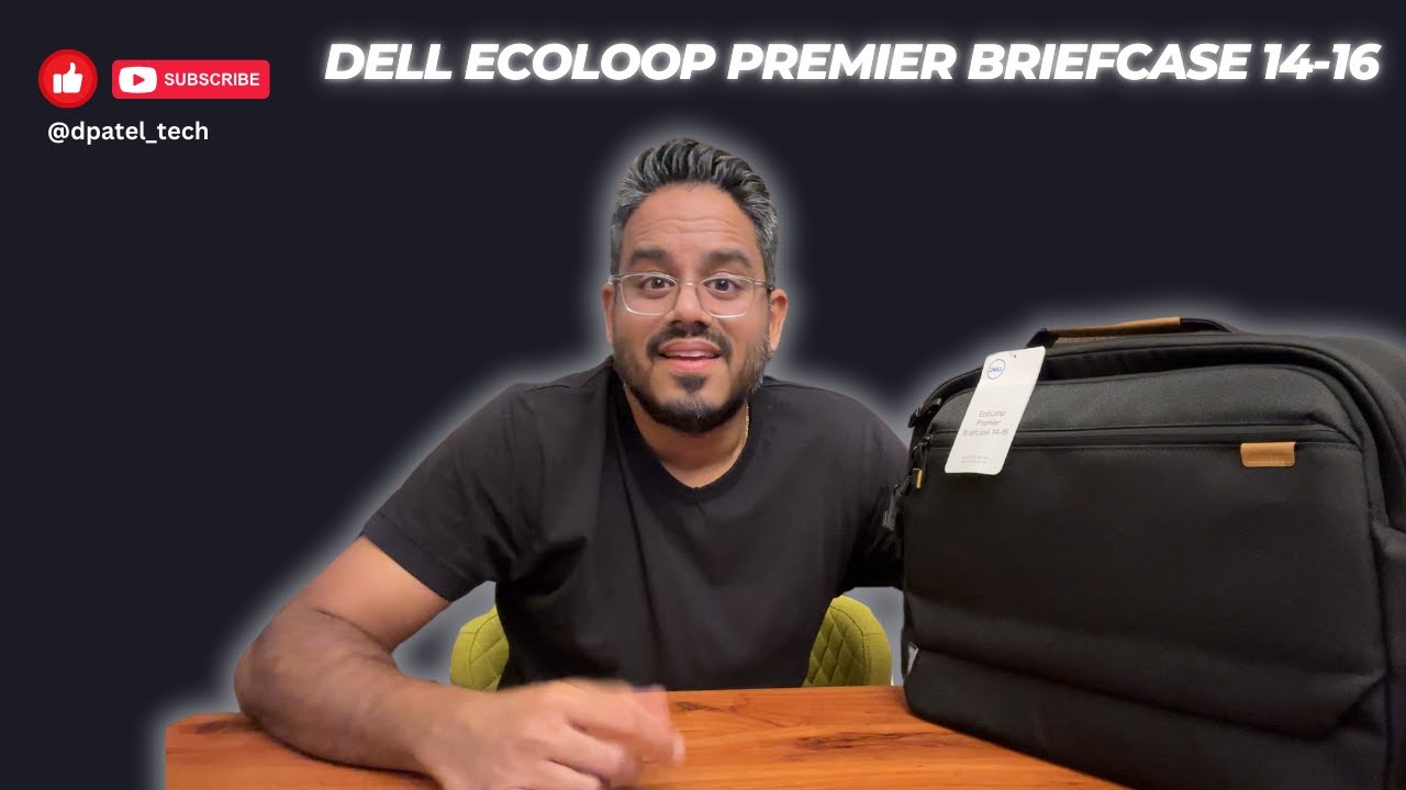 Meet the Dell EcoLoop Premier Briefcase 14-16! - YouTube