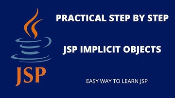 Implicit Objects in JSP | JSP  implicit objects in Hindi | JSP  implicit objects example