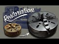 4 jaw chuck RESTORATION - New lathe