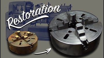 4 jaw chuck RESTORATION - New lathe