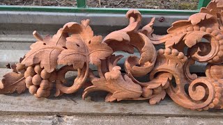 : Wood carving in Baroque style.     . #woodcarving  #art #