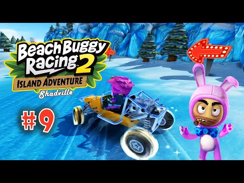 Видео: Гонки на льду против Бенни ☀ Beach Buggy Racing 2: Island Adventure Прохождение игры #9