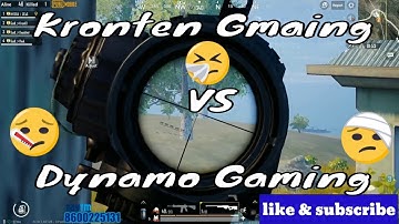 Dynamo V/S Kronten || Most Intense Game Ever || PUBG MOBILE Highlights