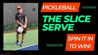 Pickleball Pro Demonstrates the Slice Serve