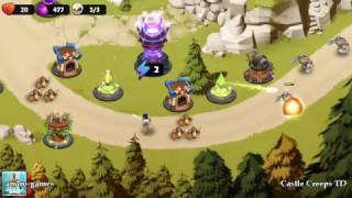 Castle Creeps TD (by Outplay Entertainment Ltd) - strategy game for android - gameplay. screenshot 3