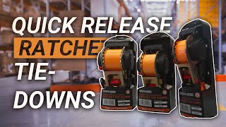 Best Quick Release Ratchet Tie Down Yet !