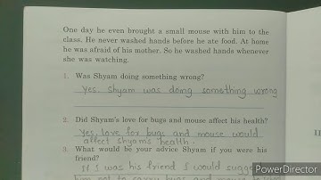 3rd grade Value education lesson no.9