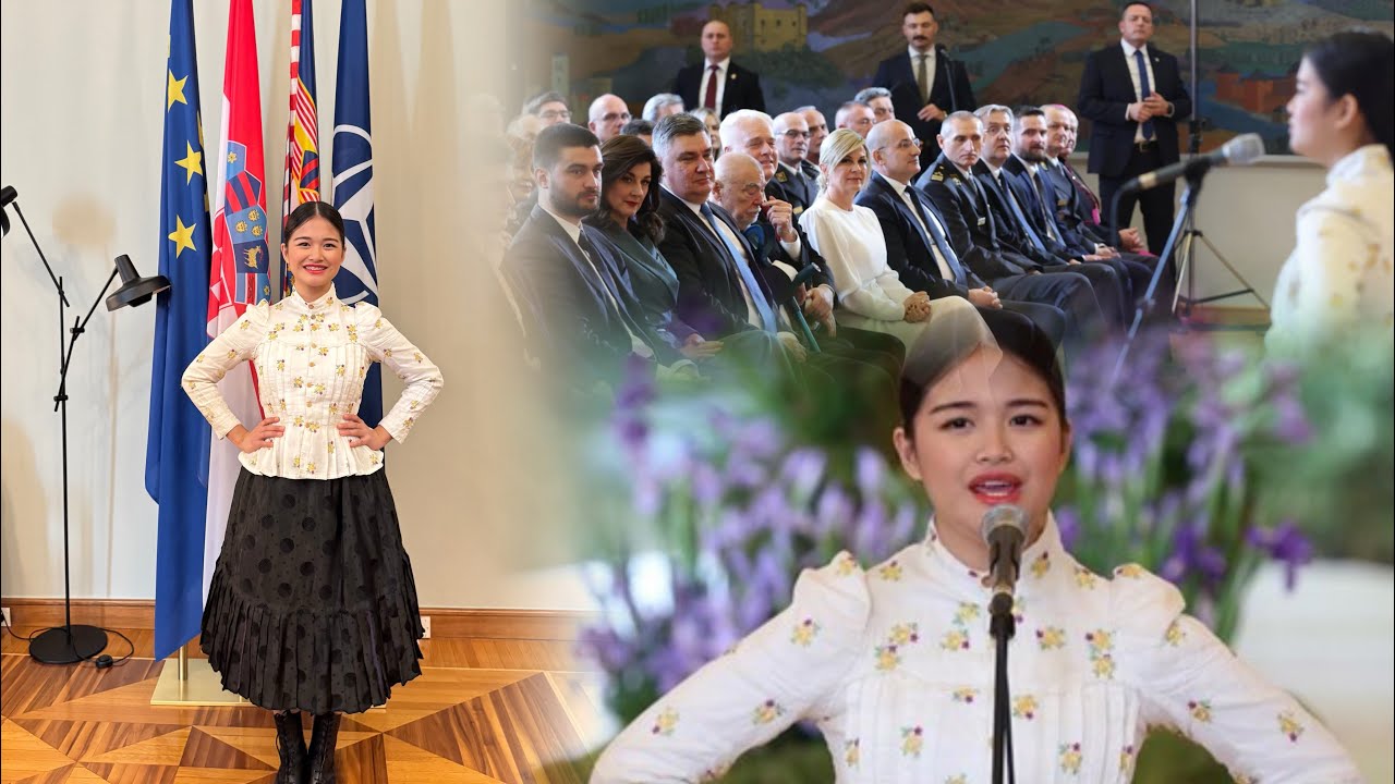 Chriztel Renae - Dej Mi, Bože - Inauguracija (Filipina sings at Croatian President's Inauguration) Chriztel Renae - Dej Mi, Bože - Inauguracija (Filipina sings at Croatian President's Inauguration)