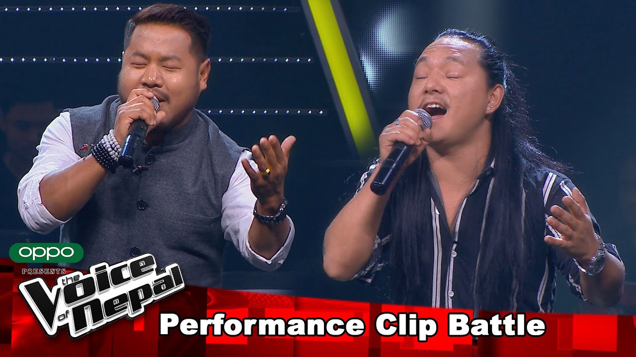 Arman Vs Jenish Aansu Ko Artha Battle Round   The Voice of Nepal 2021