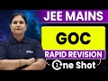 JEE 2026 : GOC in One Shot 🔥 | Complete Revision | JEE Mains & Advanced | eSaral