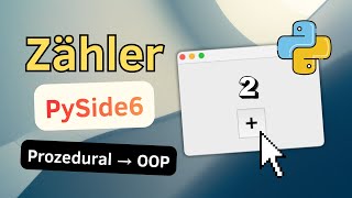 OOP - Grafische Oberflächen mit PySide6 - 02