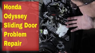 2015 Honda Odyssey Sliding Door Won't Open | Lock Actuator Motor Repair | Door Not Working Fix