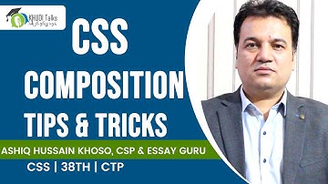 CSS Composition Paper Tips & Tricks | Ashiq Hussain Khoso | CSS | Khudi Talks