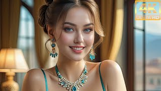 4K Ai Girl Lookbook - Artificial Allure: Ai Sophia Unveiling Fashion Lingerie