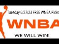 Tuesday WNBA Talk With Jay Money, Ronald Cabang, & Skee Profit 6/27/23 Free WNBA Picks & Betting image