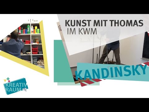 Kunst mit Thomas im Kaiser Wilhelm Museum: Kandinsky