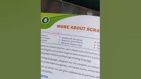 class 4 computer ch-6 More about Scratch by Ashok kumar Mishra