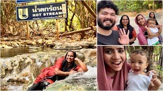 Choodu Vellathil Irangiya Suhana 😂 HOT STREAM WATERFALL, Krabi, Thailand 🤩 | Mashura | Basheer Bashi