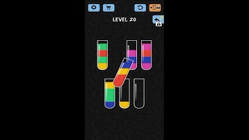 water colour sort level 20 walk through solution#