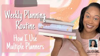 Weekly Planning Routine | How I Manage Multiple Planners