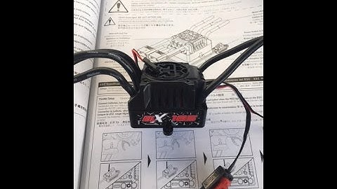 Arrma Blx 185 ESC Programming Set Up. Throttle setup Variable settings Typhon Talion Kraton Senton