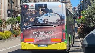 Here is the Vitrasa bus 6731 on the A in Vigo Saturday 4 July 2026 Here is the Vitrasa bus 6731 on the A in Vigo Saturday 4 July 2026