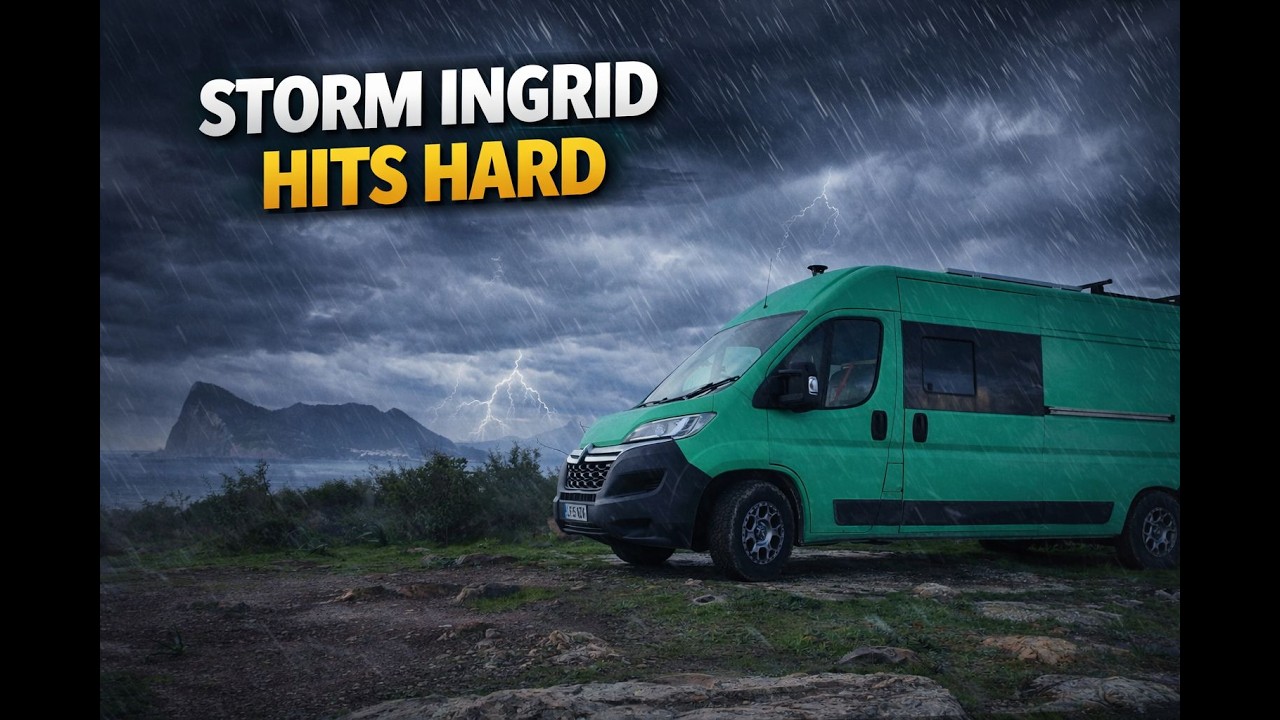 Ep. 56 | Storm Ingrid Hits Hard ... A Long Night in the Van
